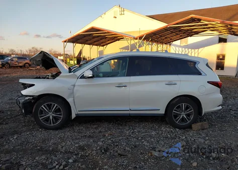 2019 Infiniti Qx60 Luxe z USA, uszkodzony, nr VIN 5N1DL0MM7KC504001